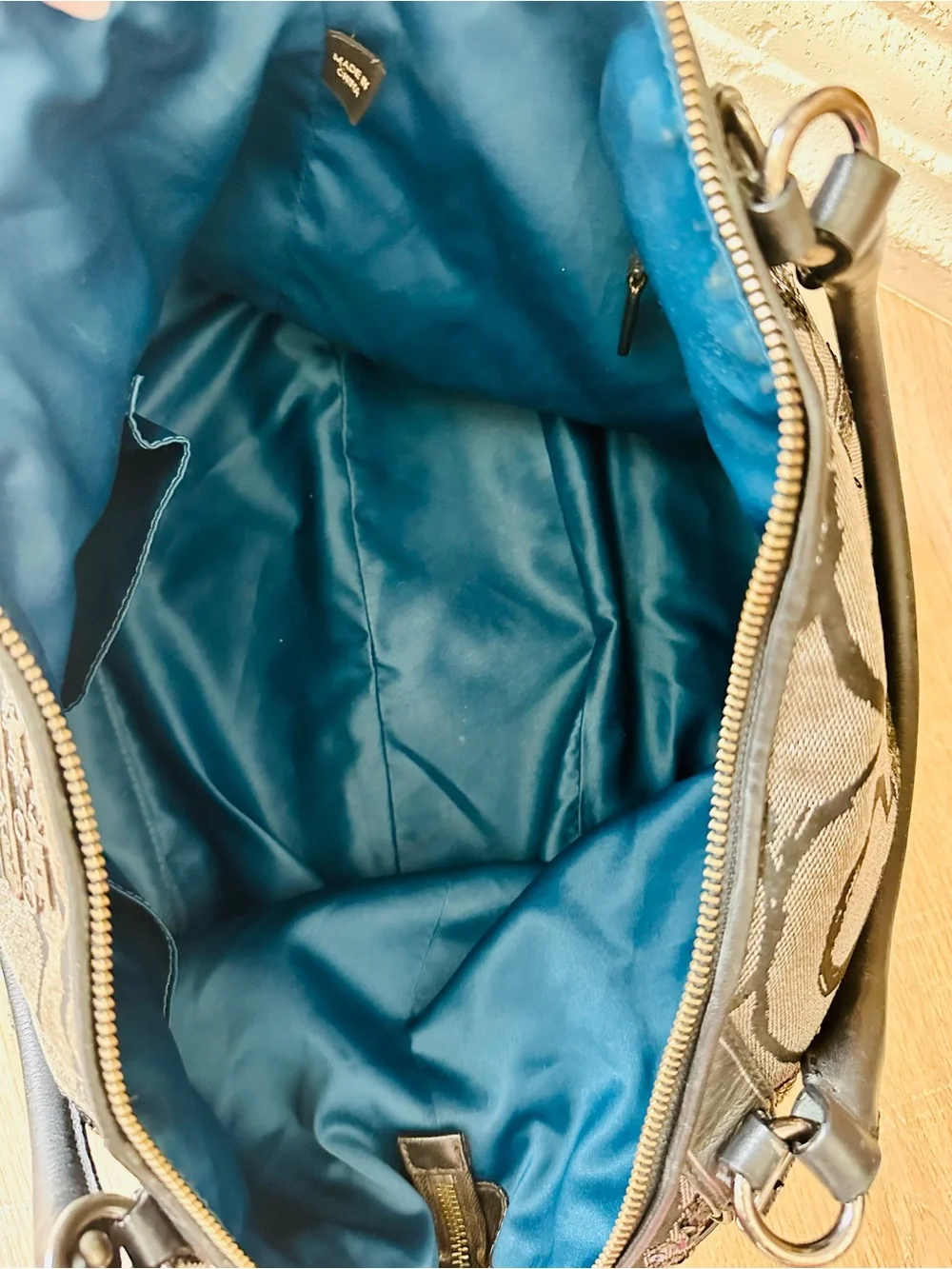 Coach Madison Sequin Op Art Sophia Satchel